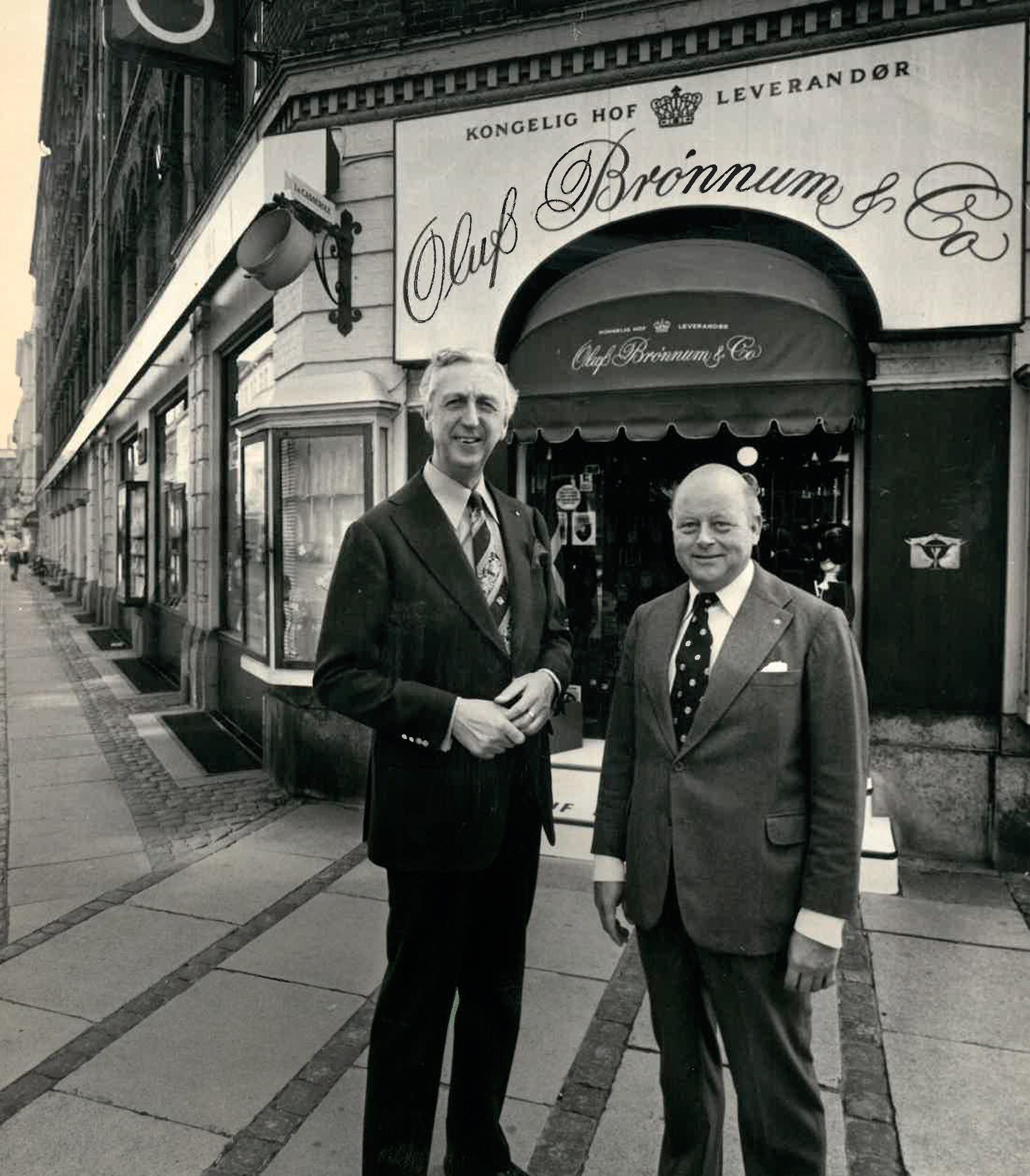 Kaj Brønnum og Oluf Brønnum Schou