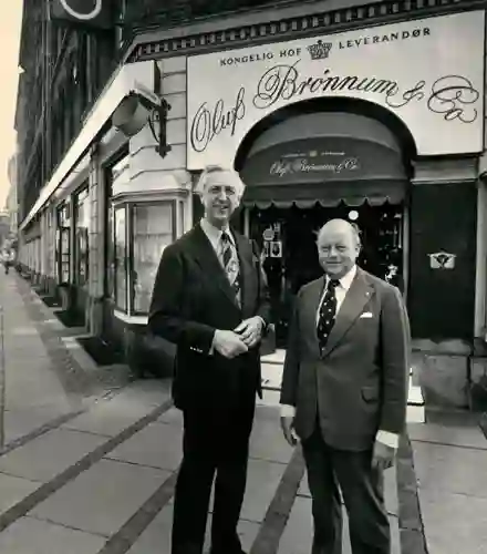 Kaj Brønnum og Oluf Brønnum Schou