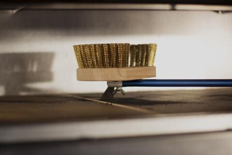 Børstehoved m/messing Azzura