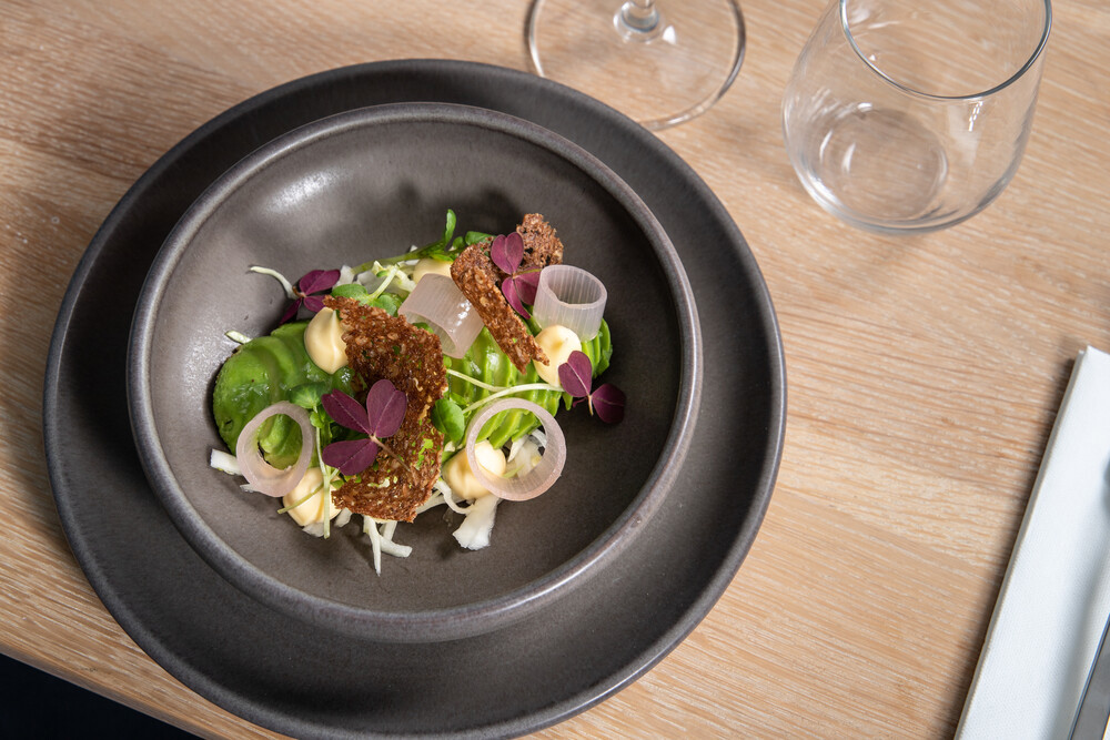 Tallerken Flad Slate