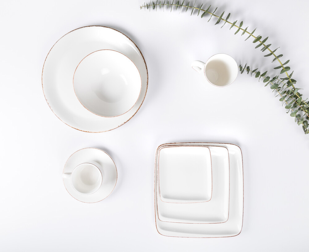 Tallerken Flad Retro