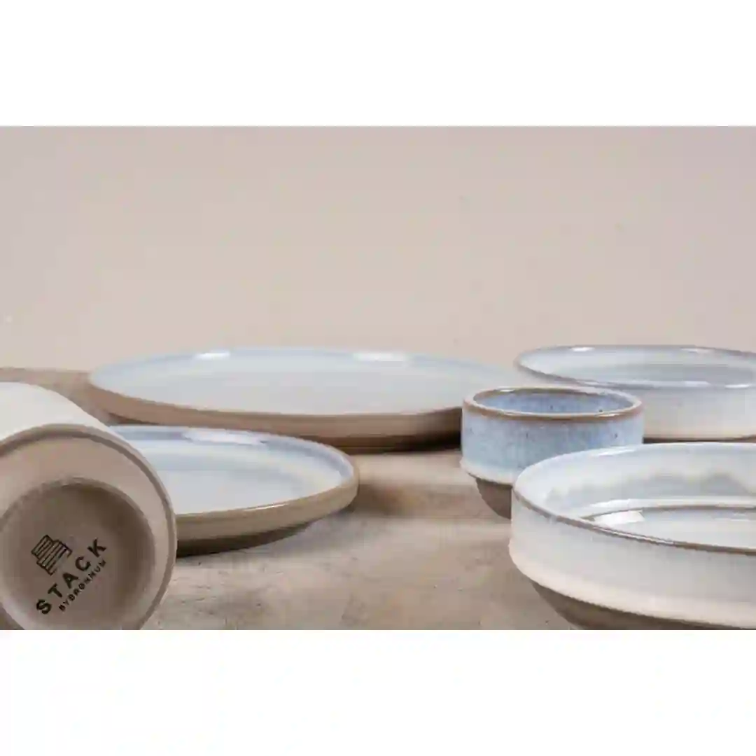 Tallerken Flad Stack