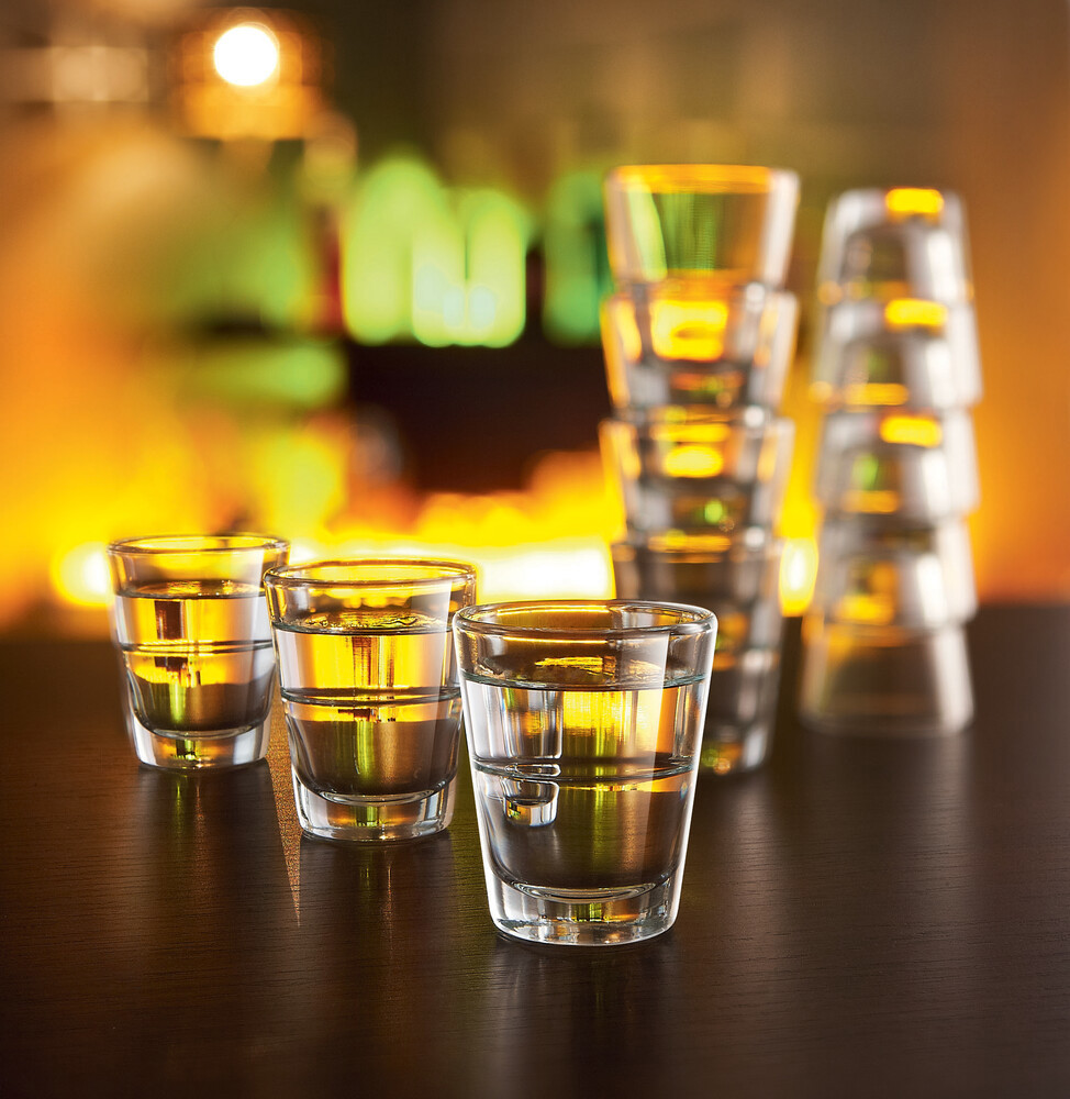 Shotglas Stack up