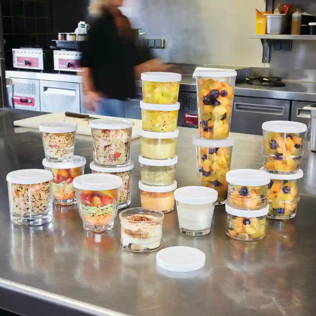 Vandglas Stack up