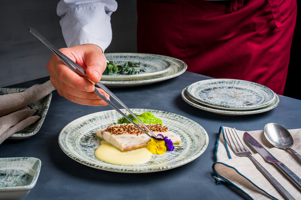 Tallerken Flad Odette