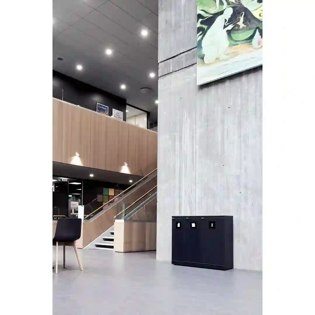 Affaldssystem 2x65 L + 1x95 L