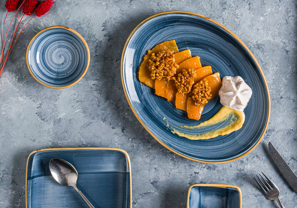 Tallerken Halvdyb Aura