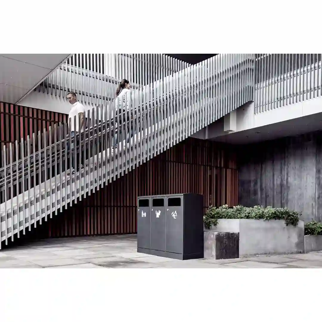 Affaldsbeholder 3x100 L