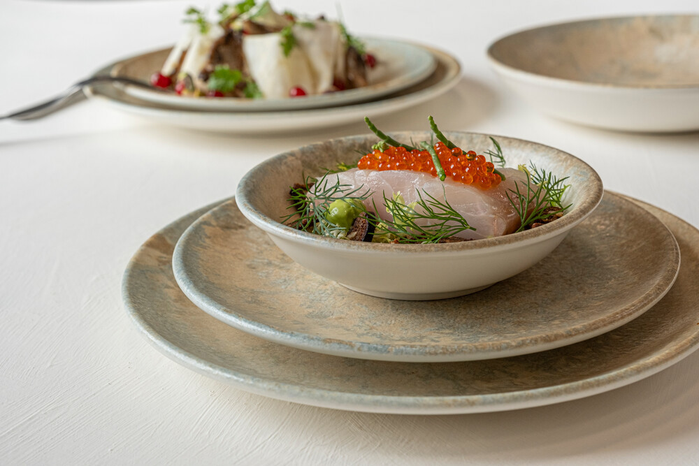 Tallerken Halvdyb Luz