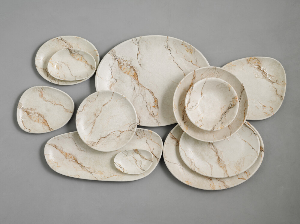 Tallerken Dyb Granix