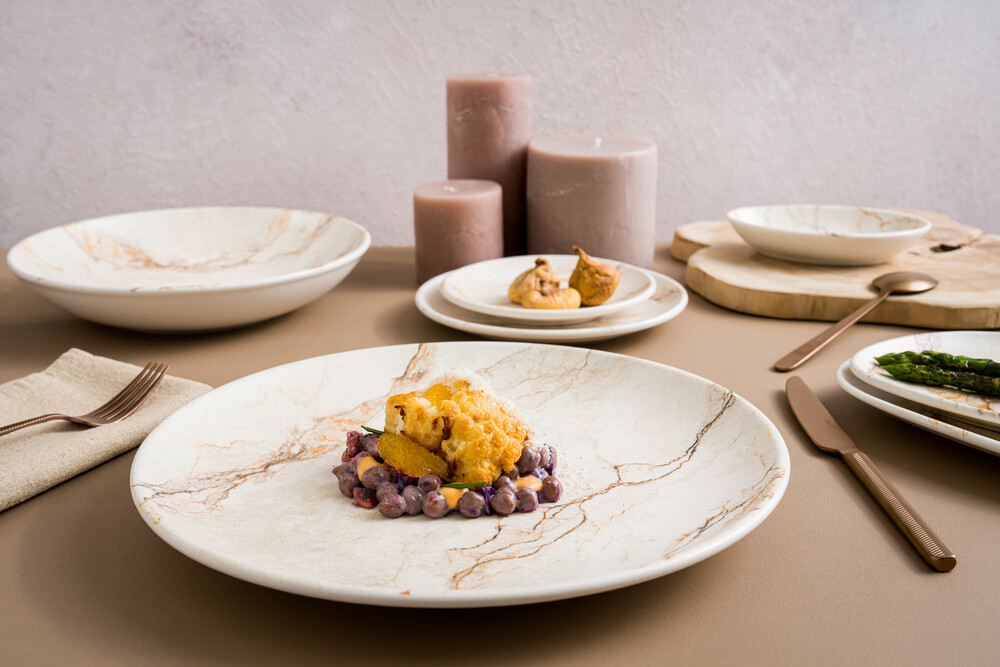 Tallerken Dyb Granix