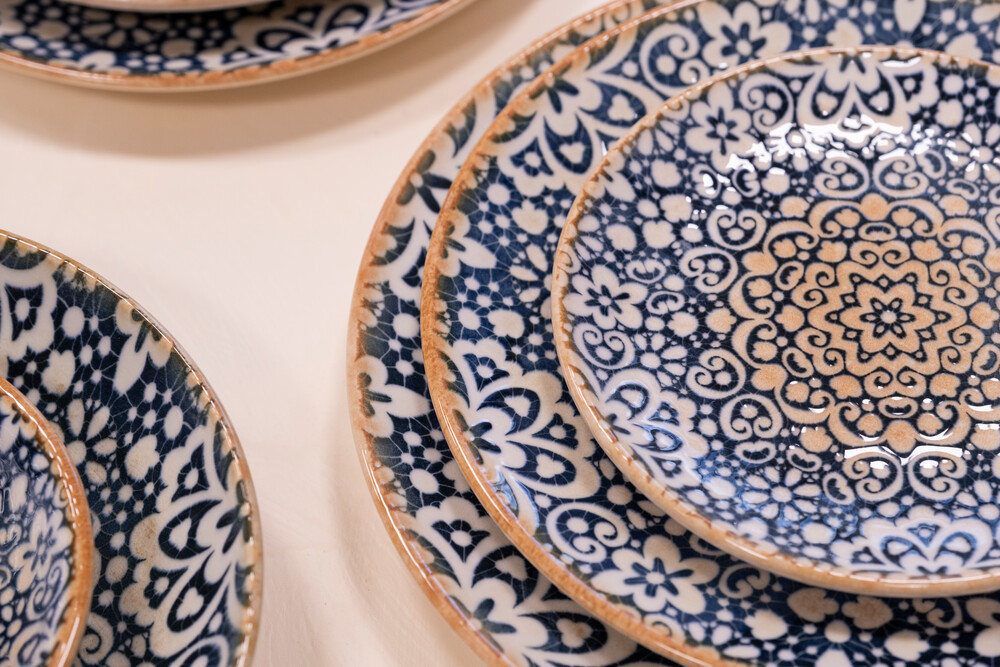 Tallerken Flad Alhambra