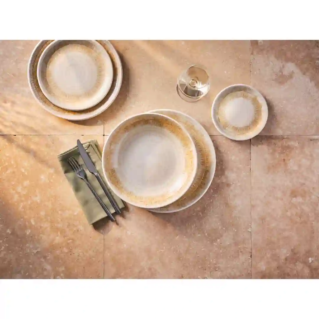 Tallerken Flad Petra