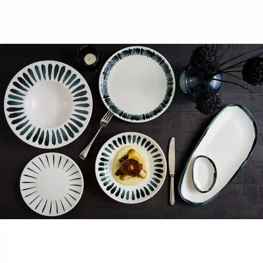 Tallerken Lavis Black