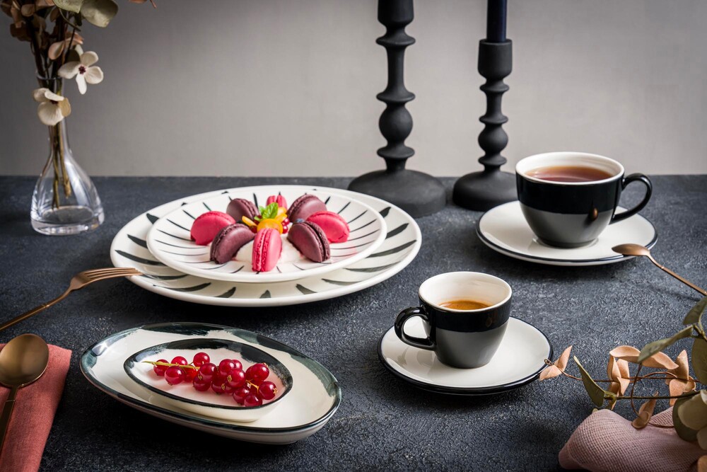 Tallerken Lavis Black