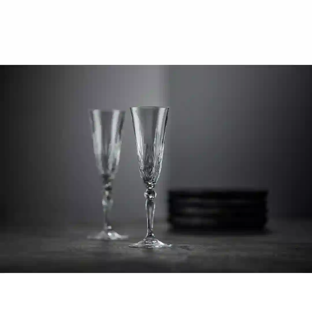Champagneglas 4 stk/pk Melodia