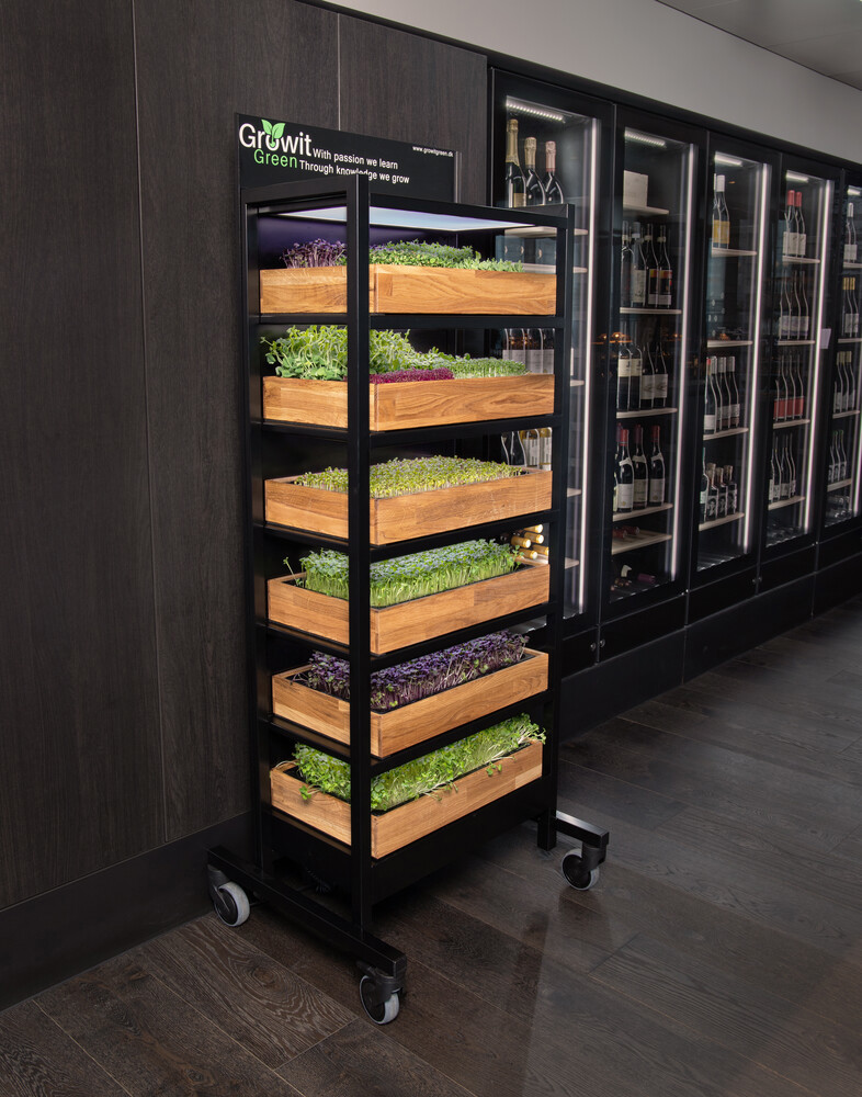 Reol m/lys Growit Green