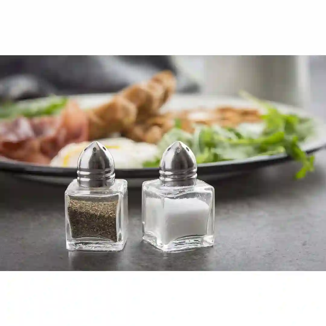 Salt- og peberbøsse 2-pak