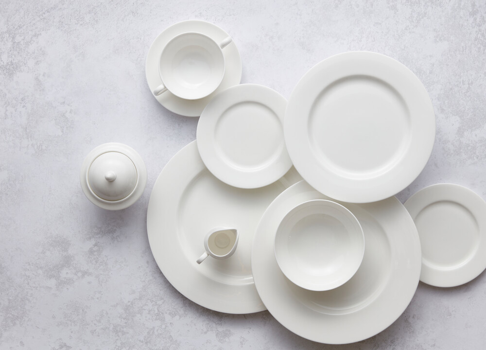 Tallerken Classic White