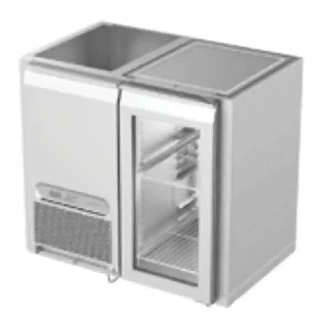 Køledisk 1 dør Bar