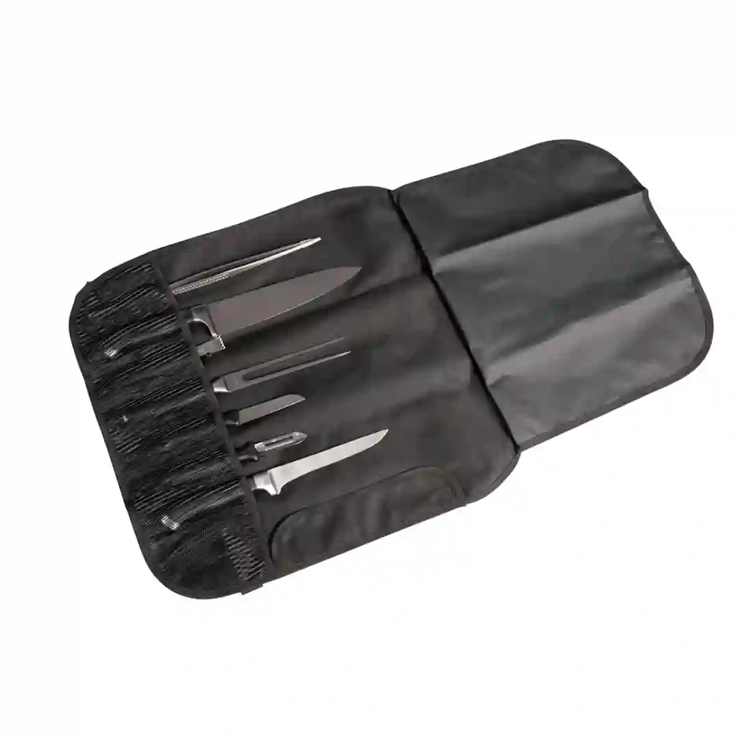 Knivmappe Inkl. 8 dele