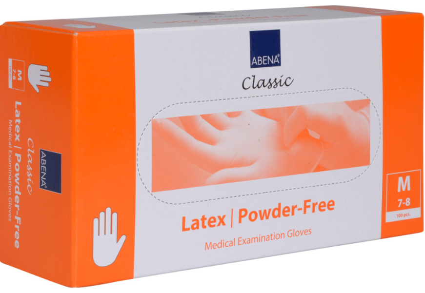 Handske Latex Medium Pudderfri