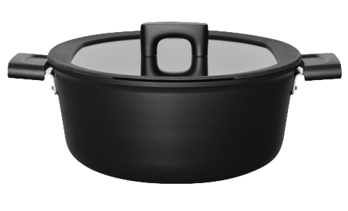 Gryde m/låg Hard Face