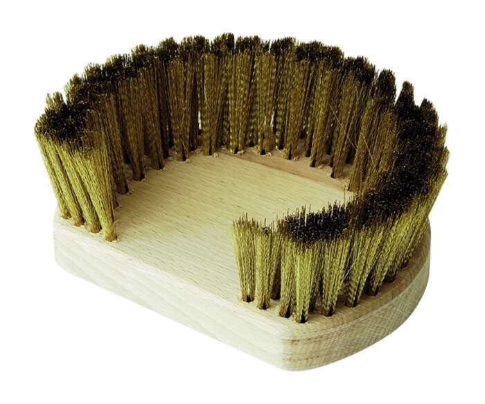 Børstehoved m/messing Azzura