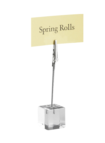 Menukortholder m/clips