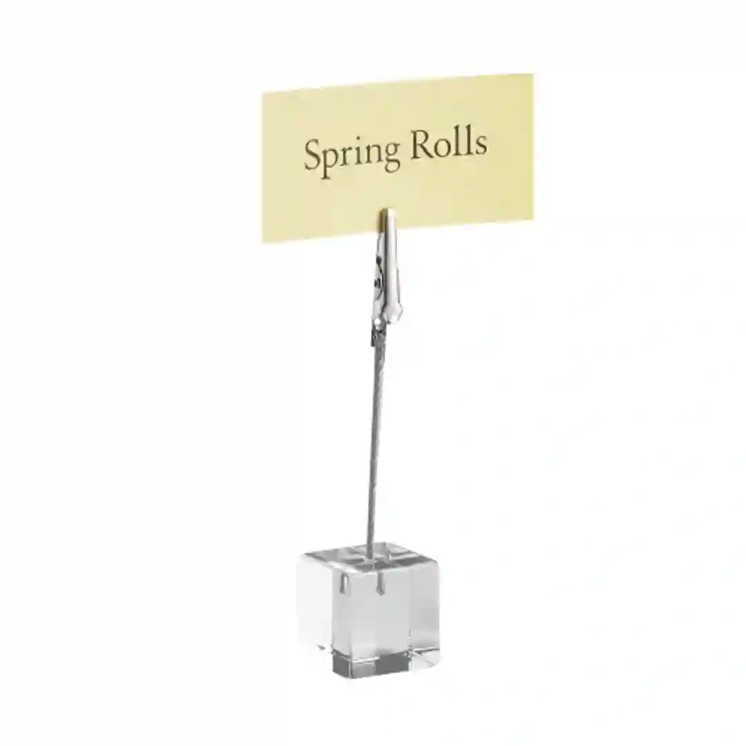 Menukortholder m/clips