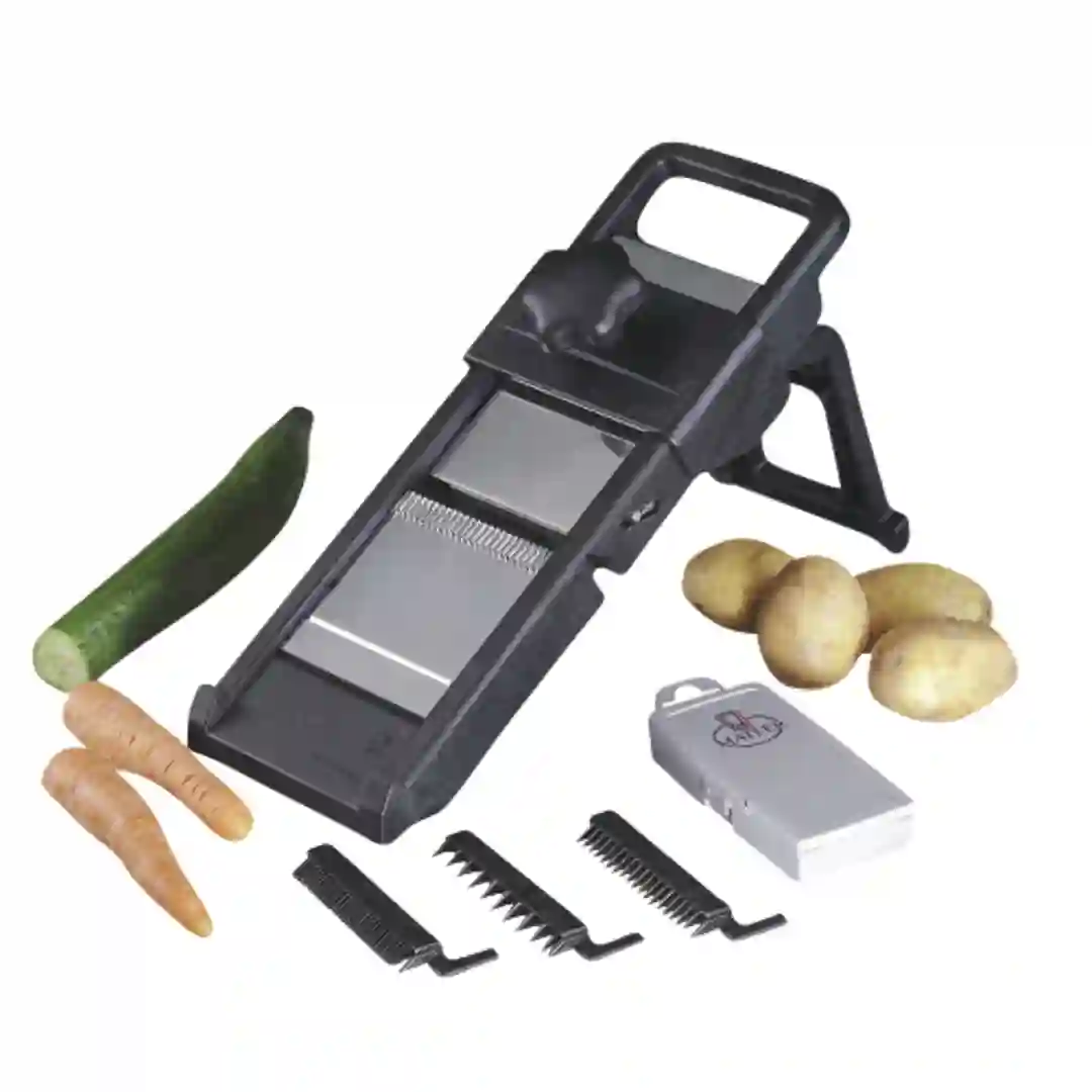 Mandolinjern m/slæde m/3 knive