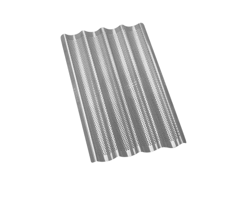 Baguetteplade Perforeret