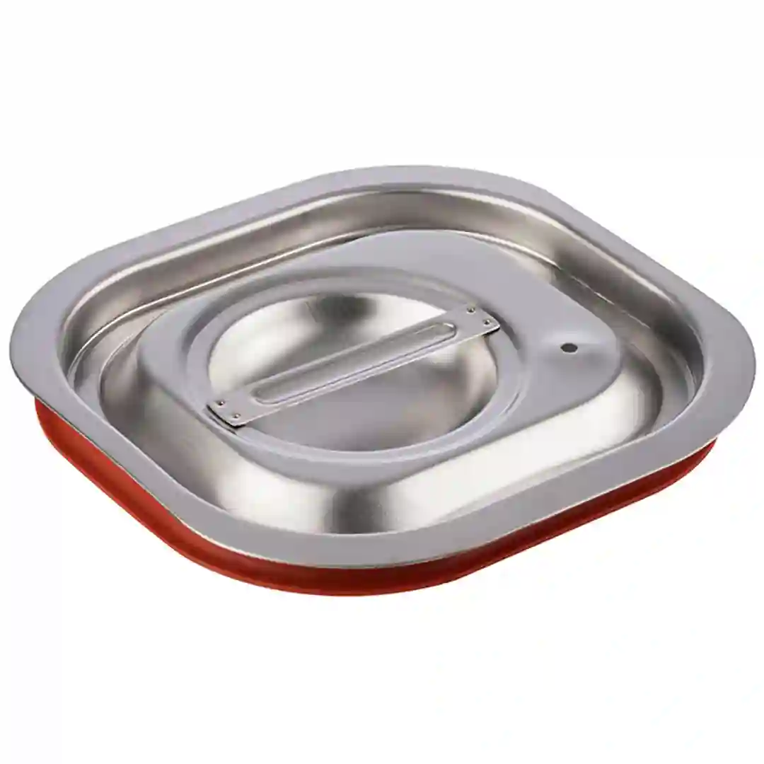 Låg 1/6 GN m/silikone