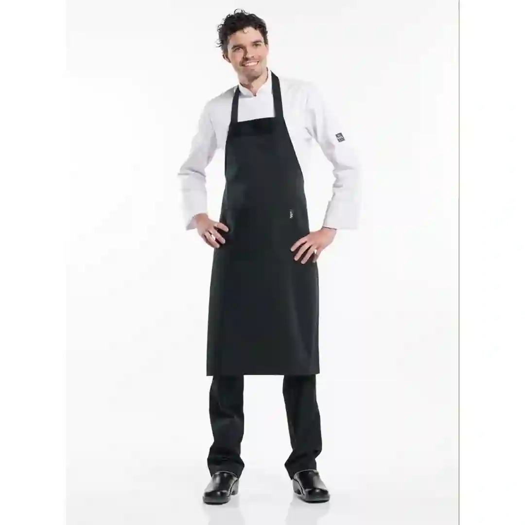 Forklæde m/smæk og lomme Denim