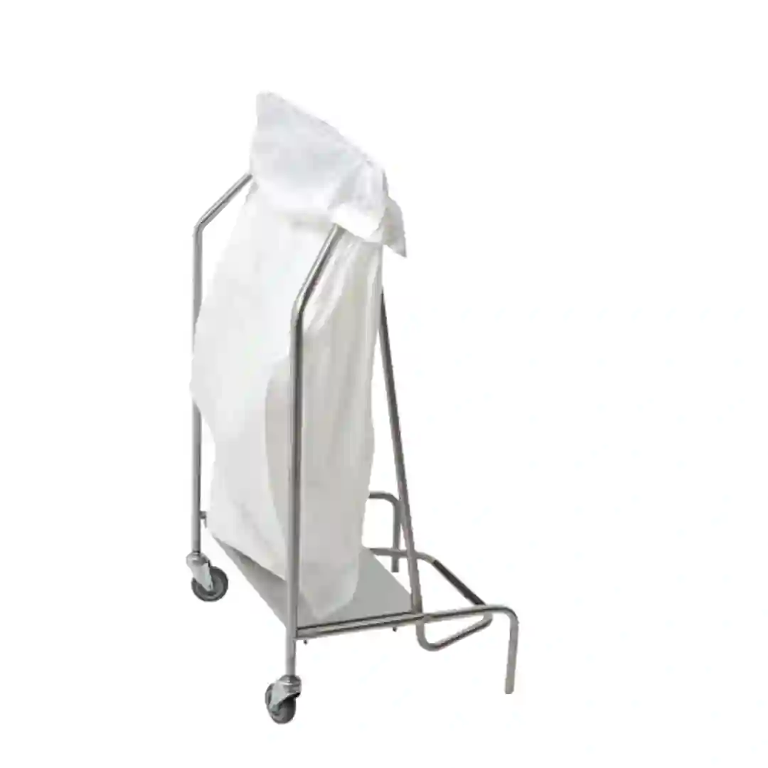 Affaldsstativ m/pedal luk