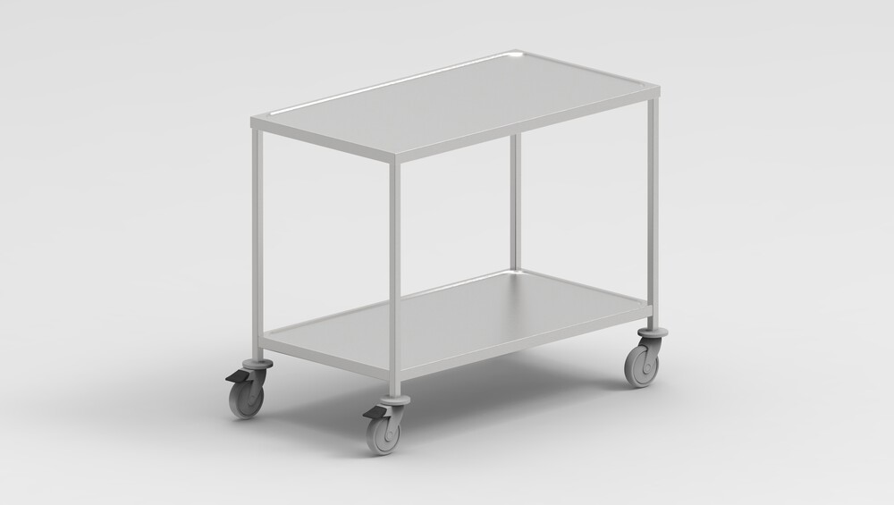 Kørebord 2 hylder
