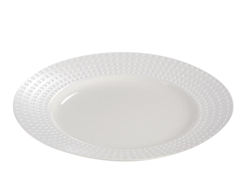 Tallerken Flad Satinique