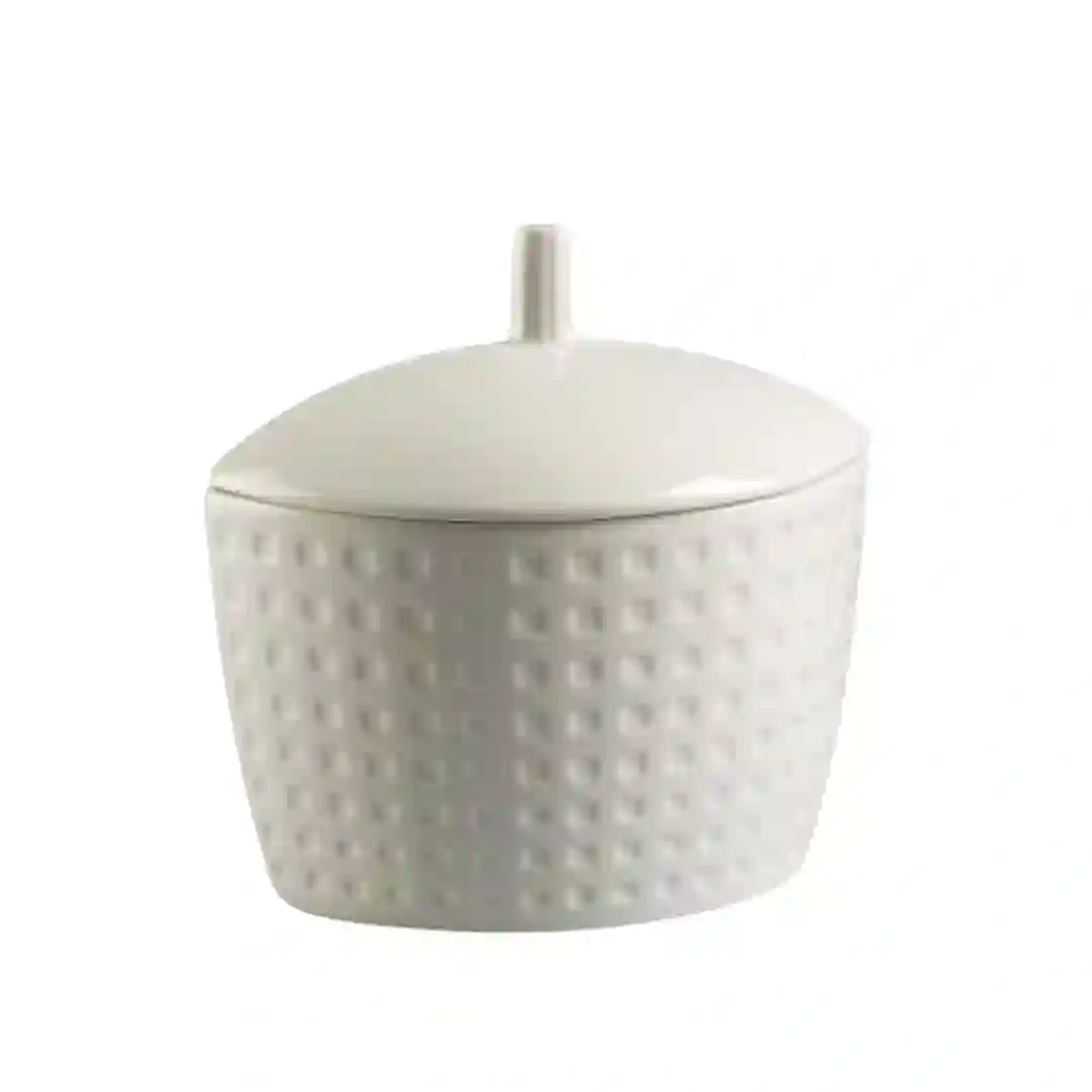 Sukkerskål m/låg Satinique