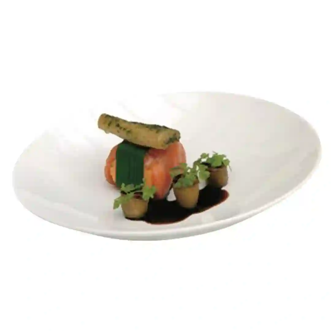 Tallerken Halvdyb Contour