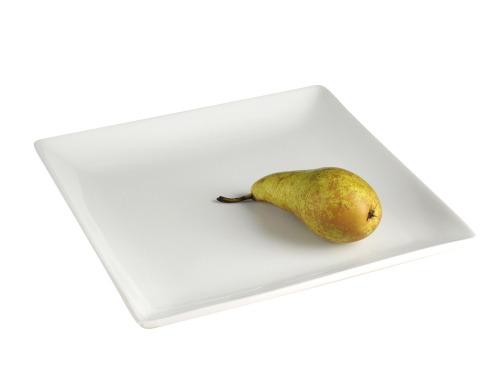 Tallerken Flad Kvadrat