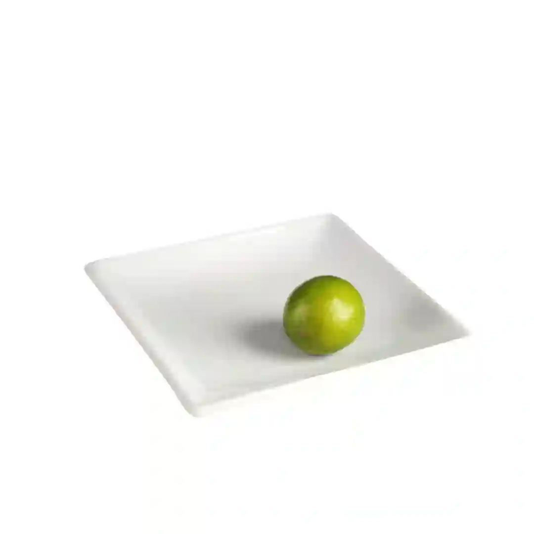 Tallerken Flad Kvadrat