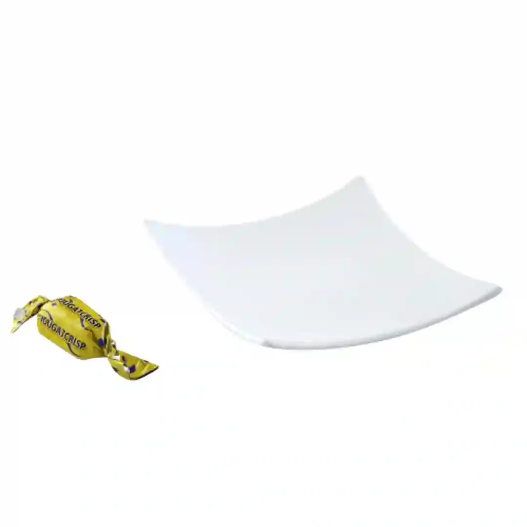 Tallerken Flad Kvadrat