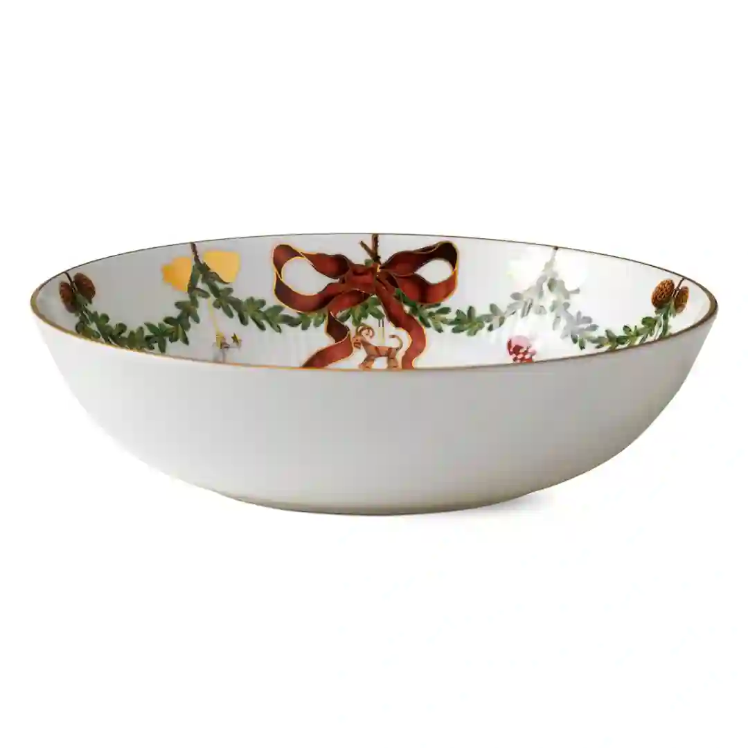 Skål Stjerne Riflet Jul