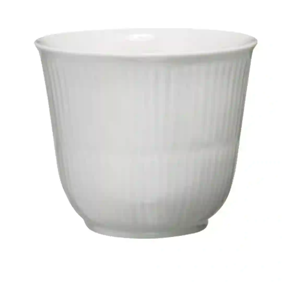 Termokop Hvid Riflet