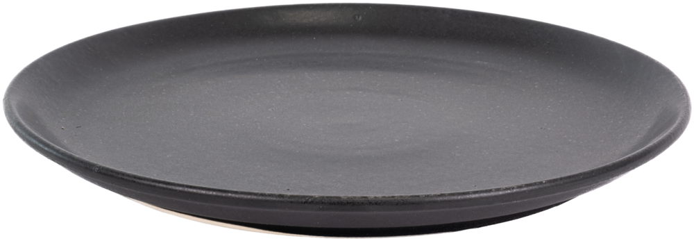 Tallerken Flad Black