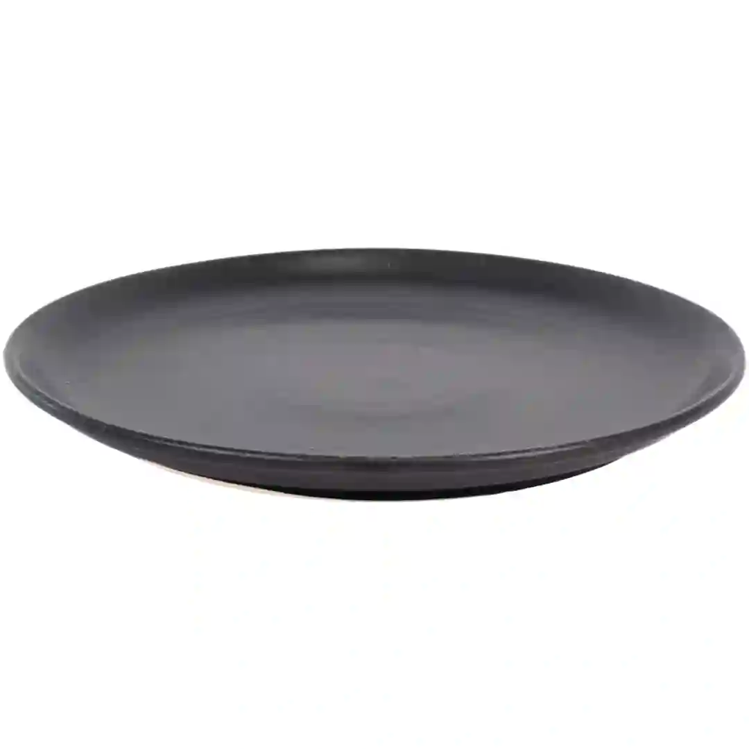 Tallerken Flad Black