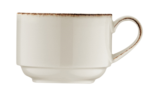 Overkop m/brun kant Retro