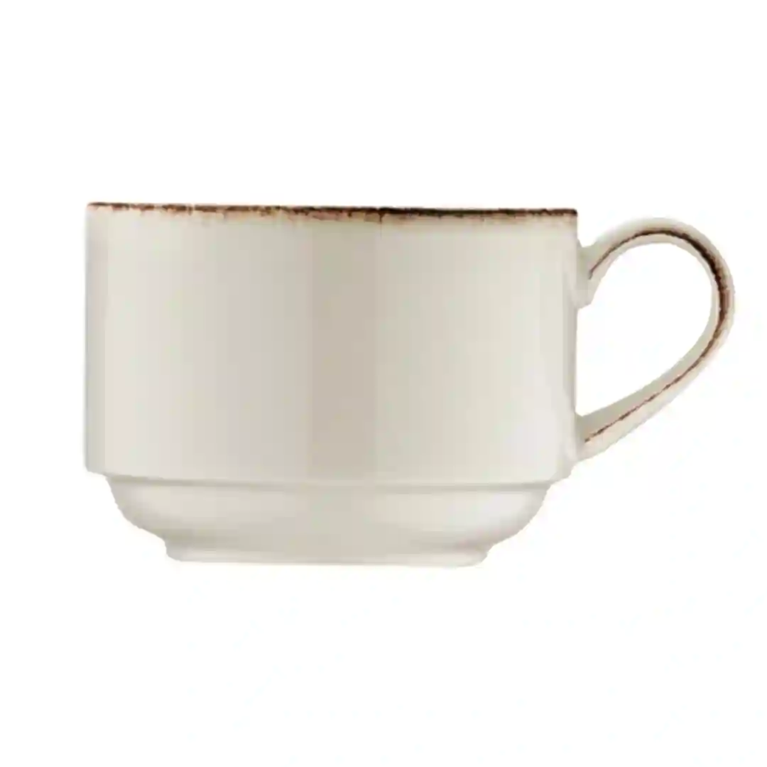 Overkop m/brun kant Retro