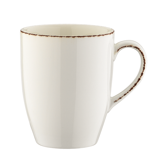 Krus m/brun kant Retro