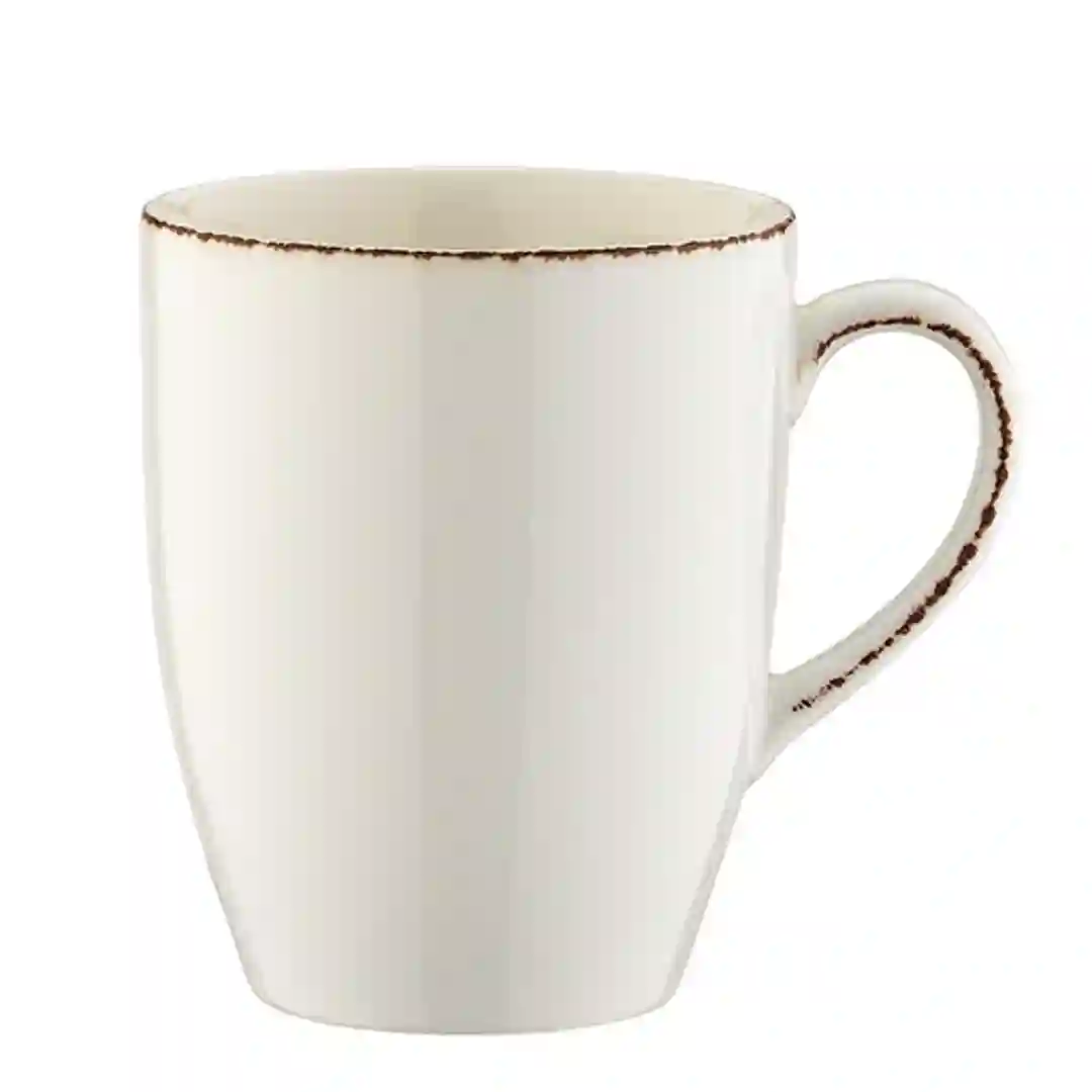 Krus m/brun kant Retro